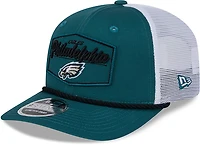 New Era Adults' Philadelphia Eagles 9Seventy Team Patch OTC Trucker Cap