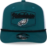 New Era Adults' Philadelphia Eagles 9Seventy Team Patch OTC Trucker Cap