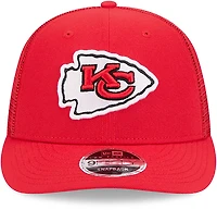 New Era Adults' Kansas City Chiefs Logo Low Profile OTC Trucker Cap