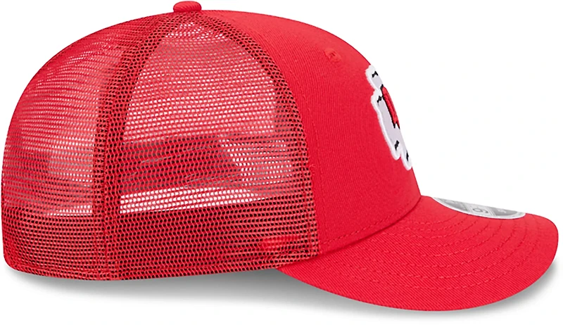 New Era Adults' Kansas City Chiefs Logo Low Profile OTC Trucker Cap