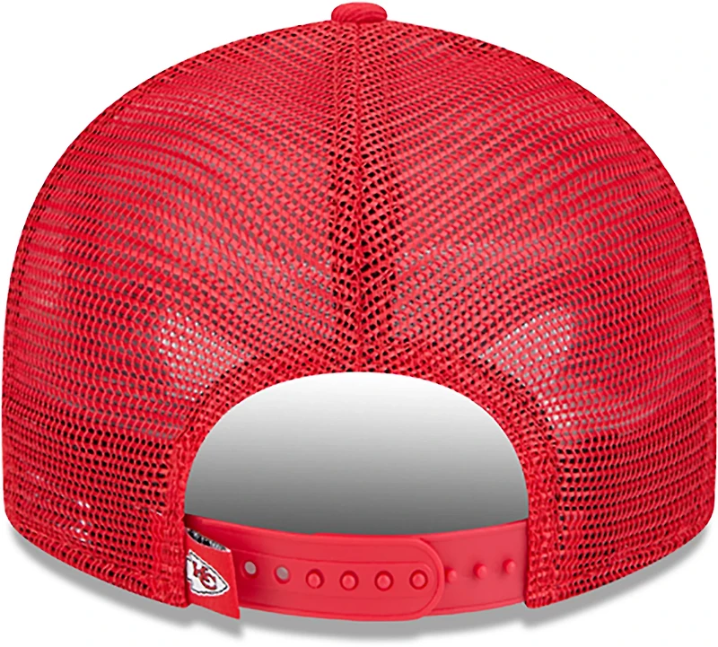 New Era Adults' Kansas City Chiefs Logo Low Profile OTC Trucker Cap