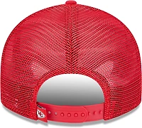 New Era Adults' Kansas City Chiefs Logo Low Profile OTC Trucker Cap