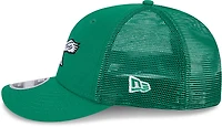 New Era Adults' Philadelphia Eagles Logo Low Profile OTC Trucker Cap
