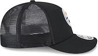 New Era Adults' Pittsburgh Steelers Logo Low Profile OTC Trucker Cap