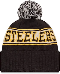 New Era Adults' Pittsburgh Steelers Retro OTC Cuff Knit Beanie