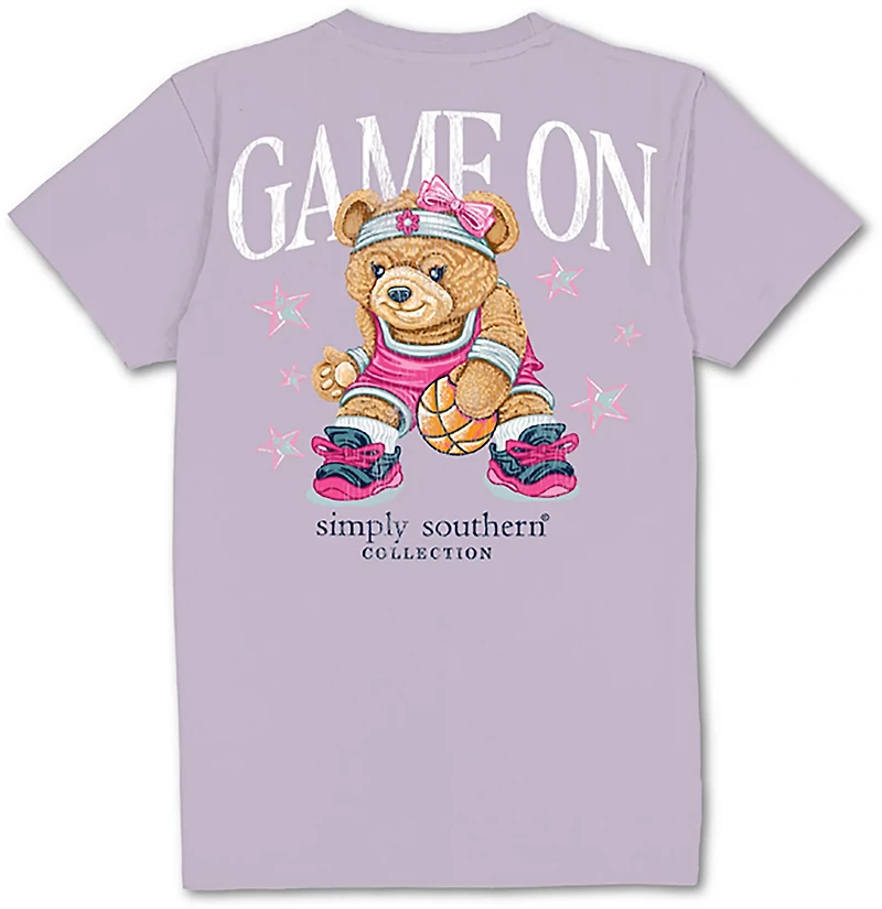 Simply Southern Women's Basketball Bear T-shirt