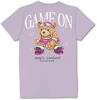 Simply Southern Women's Basketball Bear T-shirt