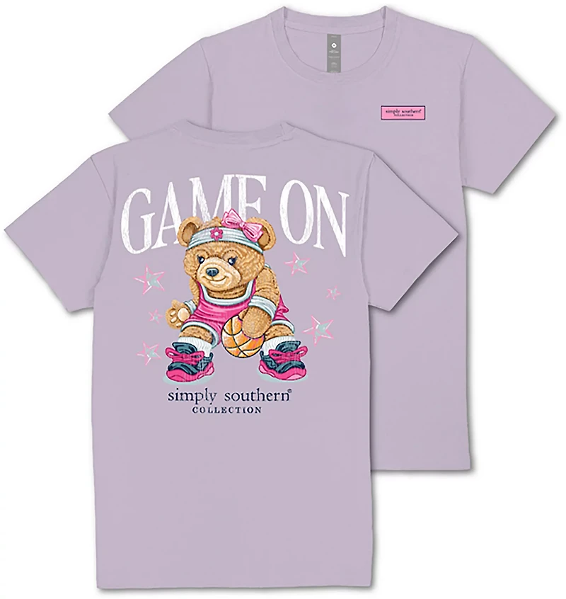 Simply Southern Women's Basketball Bear T-shirt