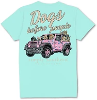 Simply Southern Women's Before People Jeep T-shirt