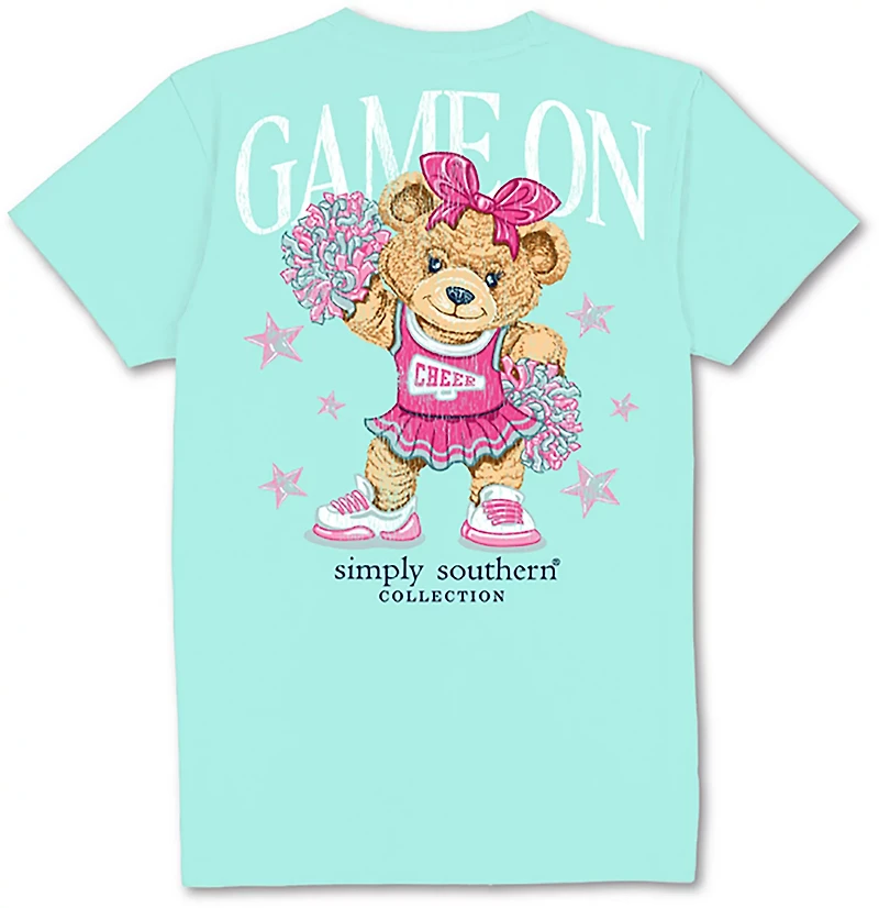 Simply Southern Women's Cheer Bear T-shirt