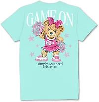 Simply Southern Women's Cheer Bear T-shirt