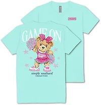 Simply Southern Women's Cheer Bear T-shirt