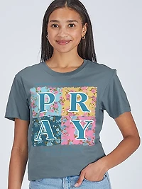 Simply Southern Women's Pray T-shirt