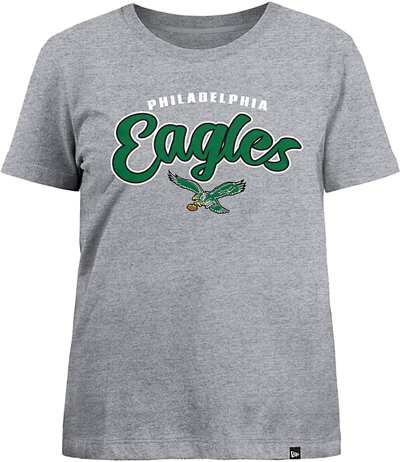 New Era Philadelphia Eagles Women's Crewneck Short Sleeve T-shirt