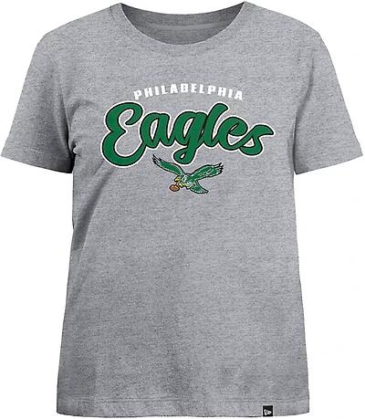 New Era Philadelphia Eagles Women's Crewneck Short Sleeve T-shirt