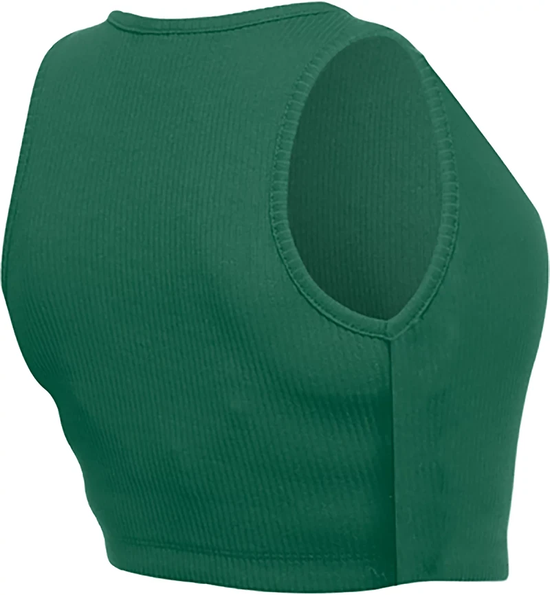 New Era Philadelphia Eagles Women's Rib Crop Tank Top