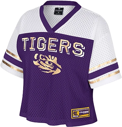 Colosseum Athletics Women's LSU Posh Football Jersey