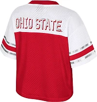 Colosseum Athletics Women's Ohio State Posh Football Jersey