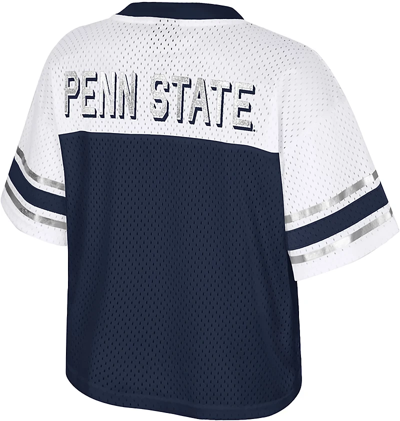 Colosseum Athletics Women's Penn State Posh Football Jersey