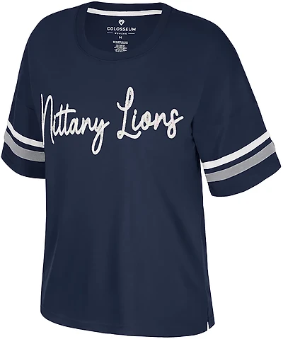 Colosseum Athletics Women's Penn State Realist Oversize T-shirt