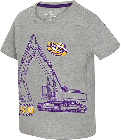 Colosseum Athletics Toddlers' LSU Excavator T-shirt