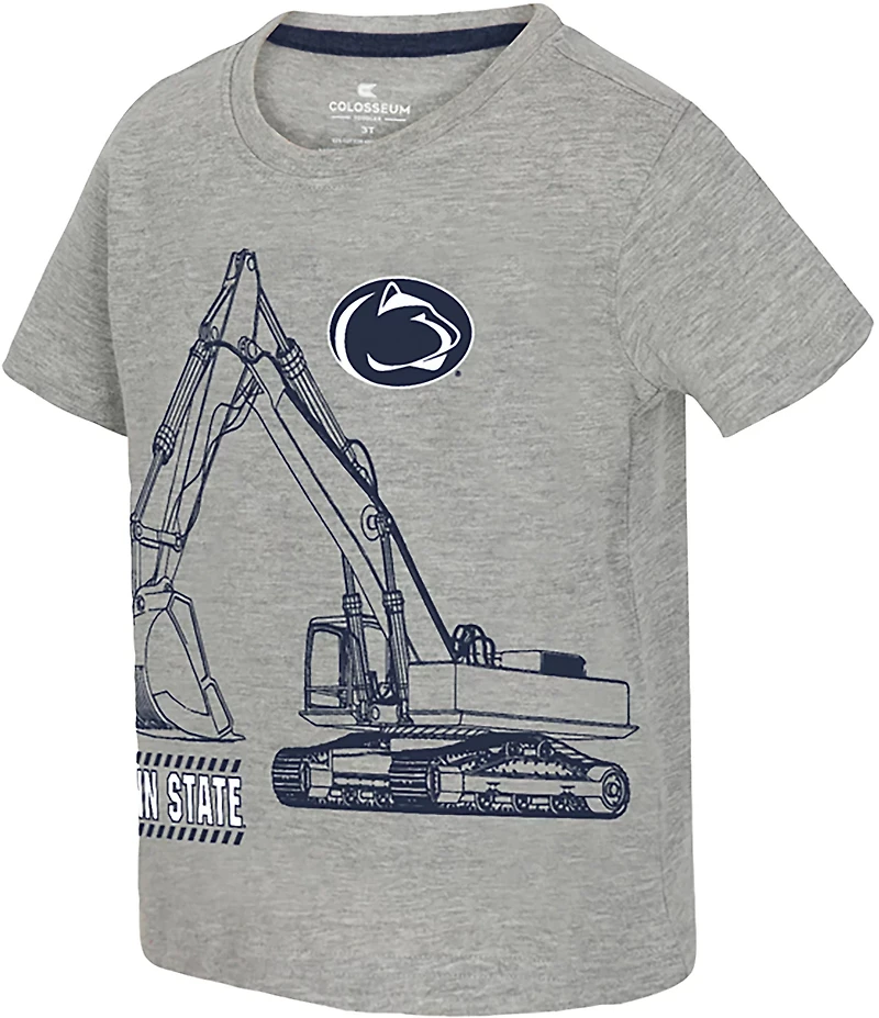 Colosseum Athletics Toddlers' Penn State Excavator T-shirt
