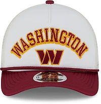 New Era Men's Washington Commanders Chrome A-Frame 9FORTY MC Cap