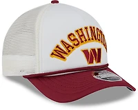 New Era Men's Washington Commanders Chrome A-Frame 9FORTY MC Cap