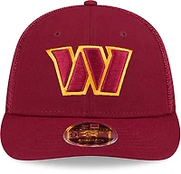New Era Men's Washington Commanders 21211 LP9FIFTY Trucker Cap
