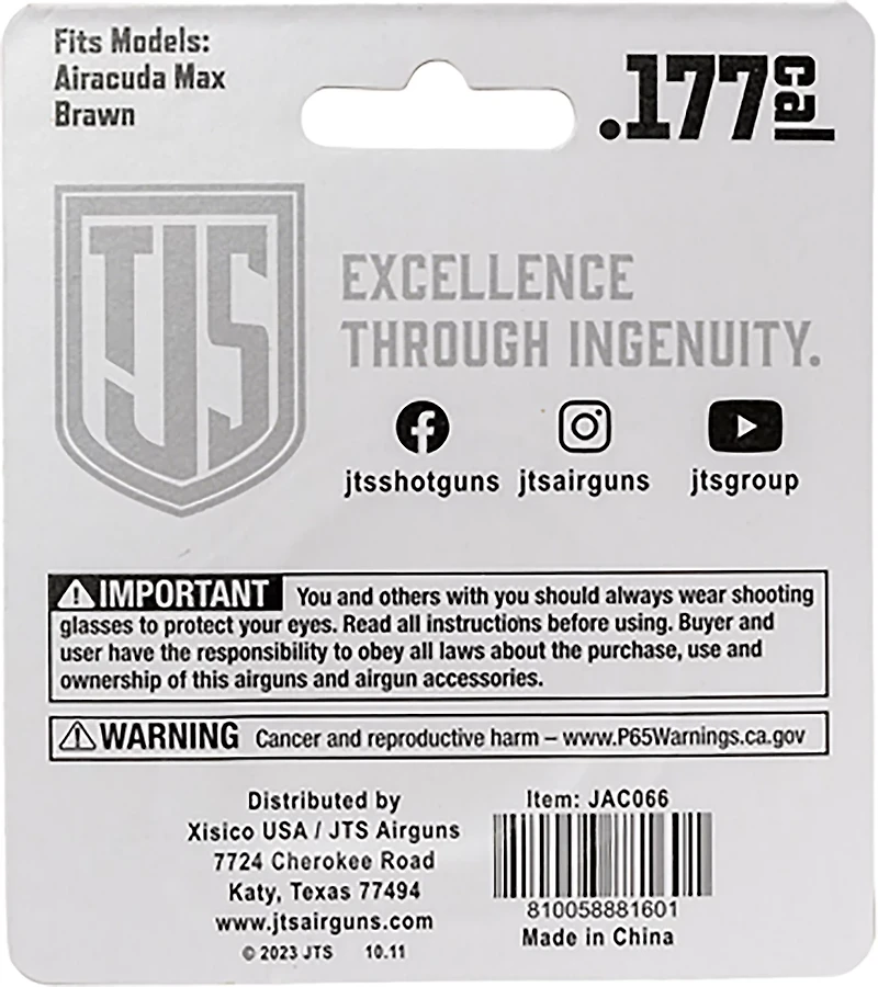 JTS Airacuda/Airacuda Max .177 12-Round Magazine