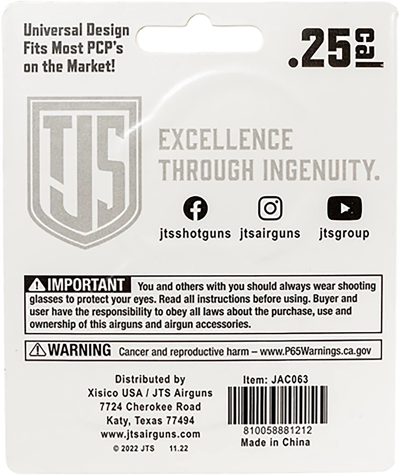 JTS Airacuda/Airacuda Max .25 9-Round Magazines 2-Pack