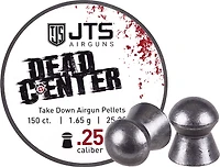 JTS Dead Center Precision .25 Domed Pellets