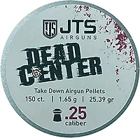 JTS Dead Center Precision .25 Domed Pellets