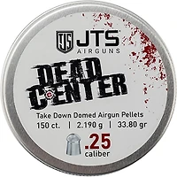 JTS Dead Center Precision .25 Semi-Domed Pellets