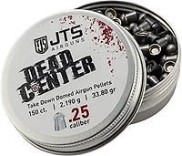 JTS Dead Center Precision .25 Semi-Domed Pellets