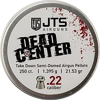 JTS Dead Center Precision .22 Semi-Domed Pellets - 250 Rounds