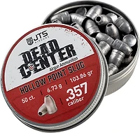JTS Dead Center Precision .357 Hollow Point Pellets - 50 Rounds