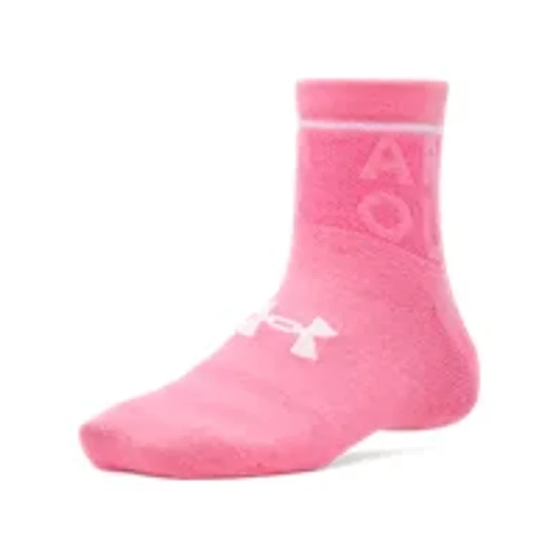 Under Armour Kids' Essential Quarter Socks 6 Pack