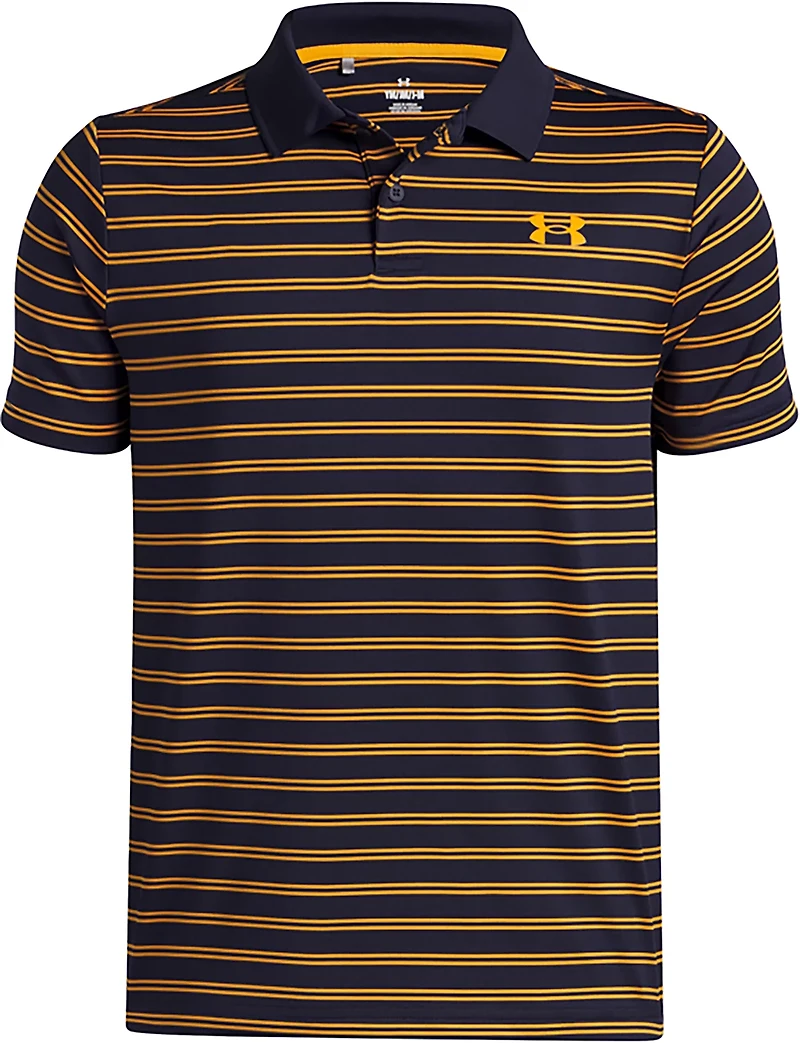 Under Armour Boys' Performance Stripe Polo Shirt