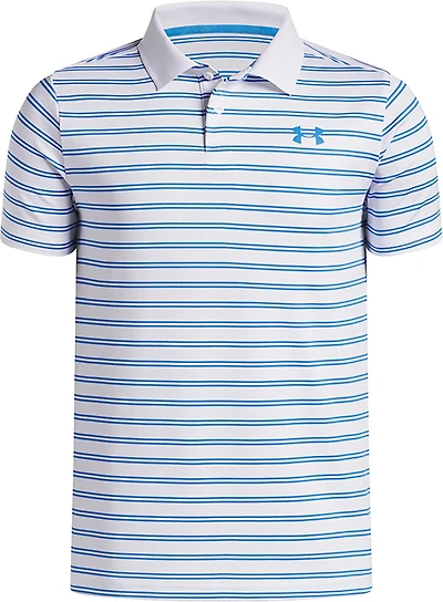 Under Armour Boys' Performance Stripe Polo Shirt
