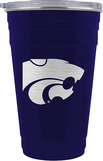 Great American Products Kansas State 22 oz Tailgater Travel Tumbler