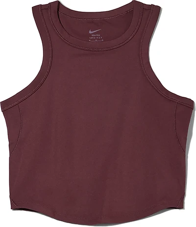 Nike Women's One Fitted Dri-FIT Cropped Tank Top