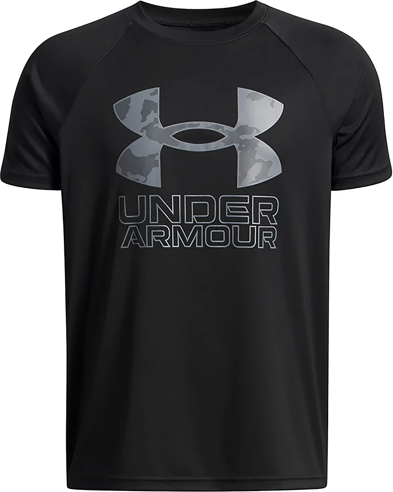 Under Armour Boys' Hybrid Printed Short Sleeve T-shirt