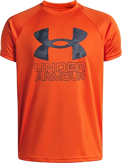 Under Armour Boys' Hybrid Printed Short Sleeve T-shirt