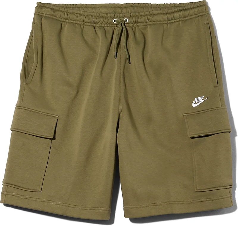 Nike Men's Club Brushed Fleece Cargo Shorts 9.5