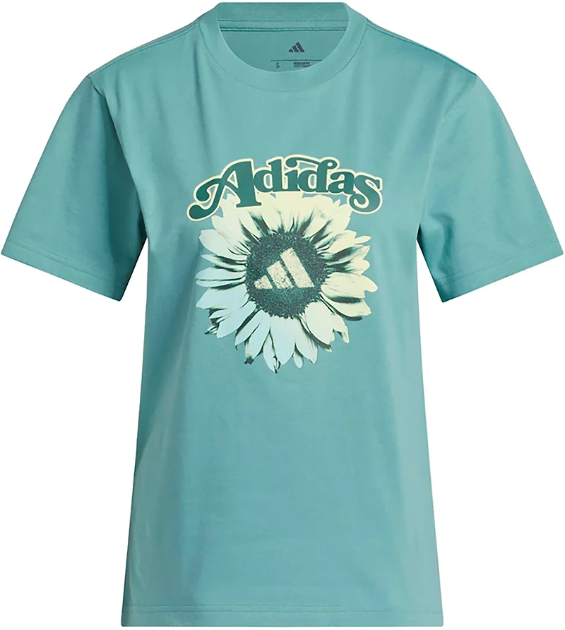 adidas Women's Floral Graphic T-shirt