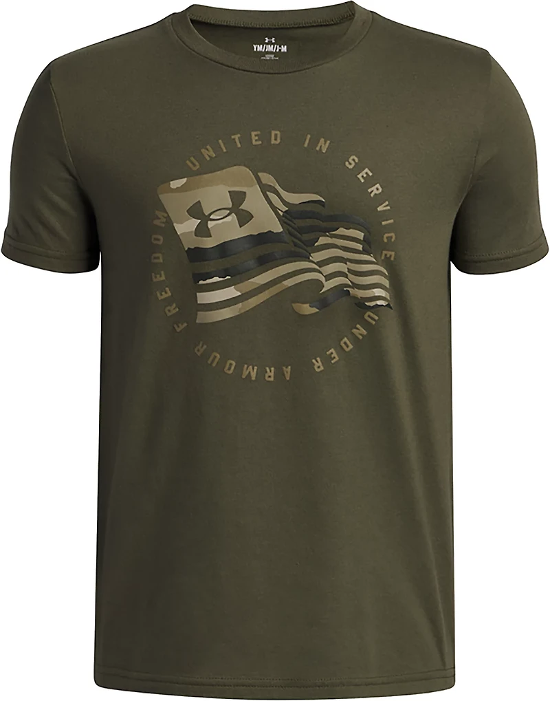 Under Armour Boys' Freedom Vets Day Graphic T-shirt
