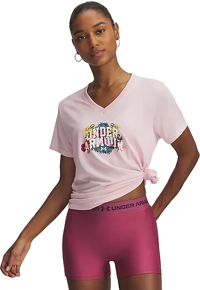 Under Armour Women's Tech Watercolor Graphic T-shirt