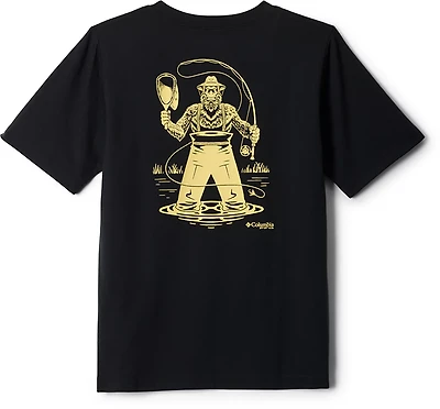 Columbia Sportswear Boys' Fly Squatch Short Sleeve T-shirt