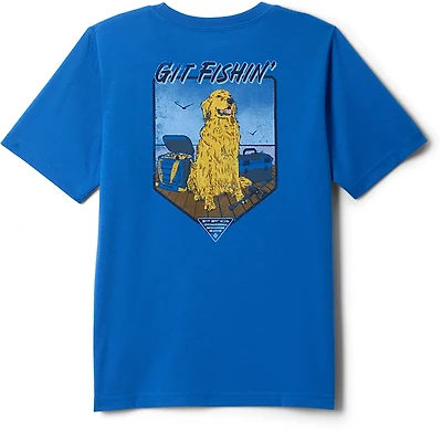 Columbia Sportswear Boys' Git Fishin Short Sleeve T-shirt